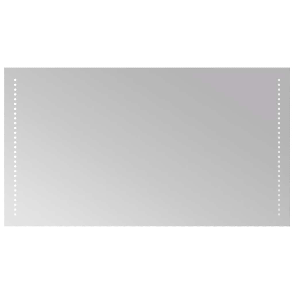 vidaXL Koupelnové zrcadlo s LED osvětlením 90 x 50 cm