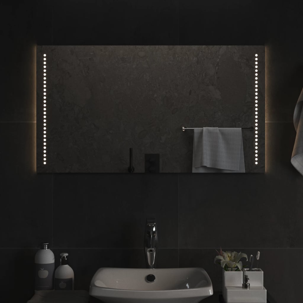 LED-Badspiegel 90x50 cm | Stepinfit.de