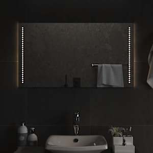 Koupelnové zrcadlo s LED osvětlením 90 x 50 cm - obrázek 1