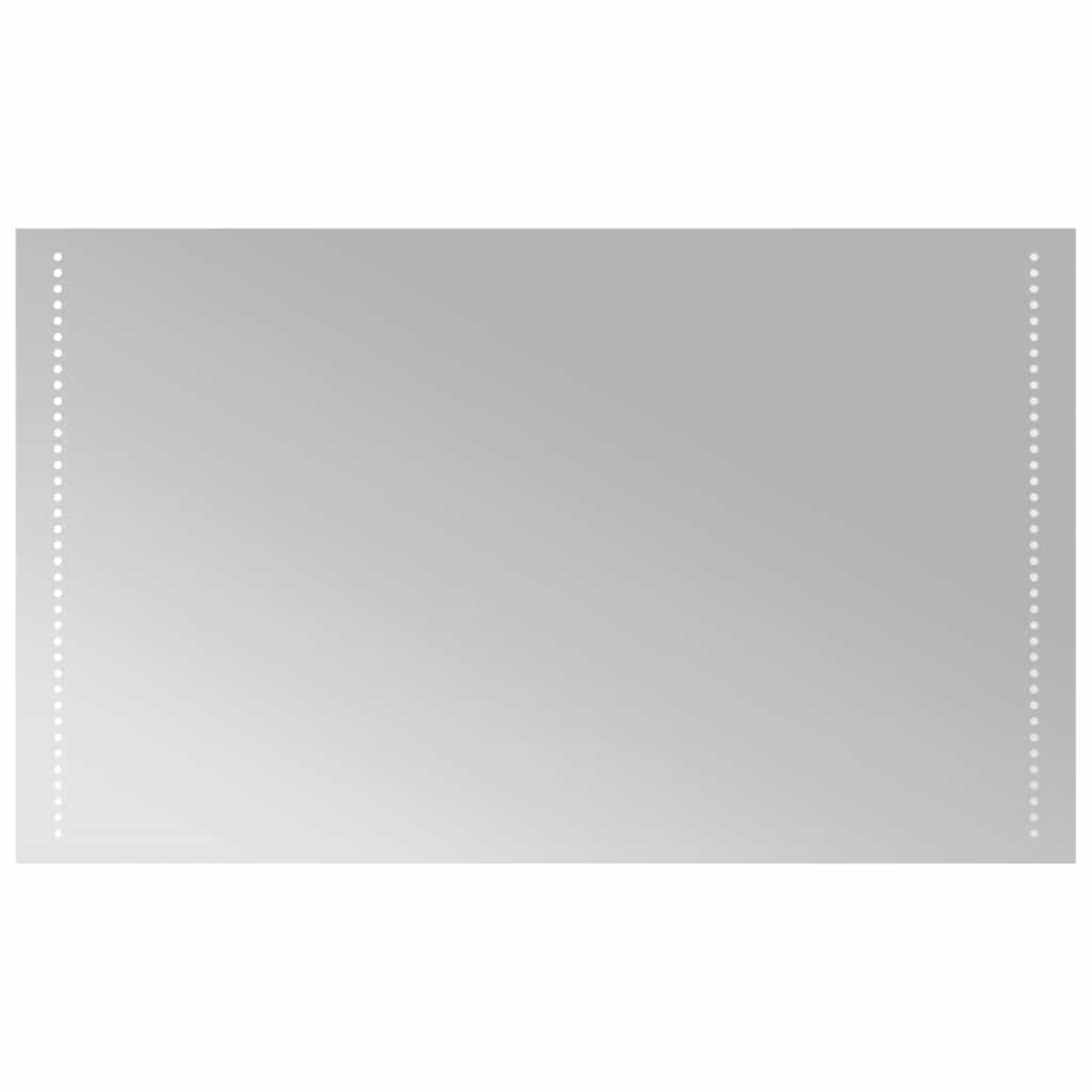 vidaXL Koupelnové zrcadlo s LED osvětlením 100x60 cm