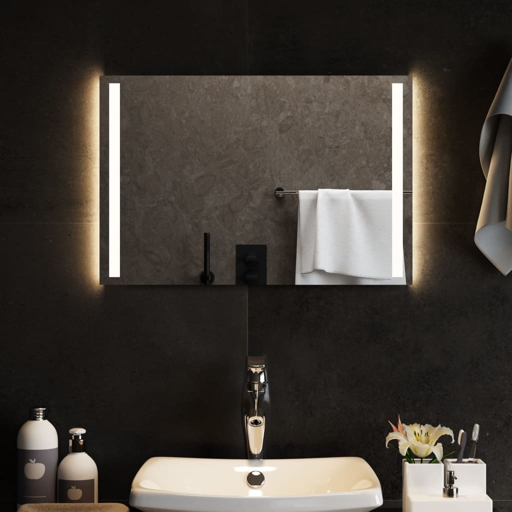 LED-Badspiegel 60×40 cm