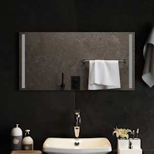 Koupelnové zrcadlo s LED osvětlením 80 x 40 cm - obrázek 3