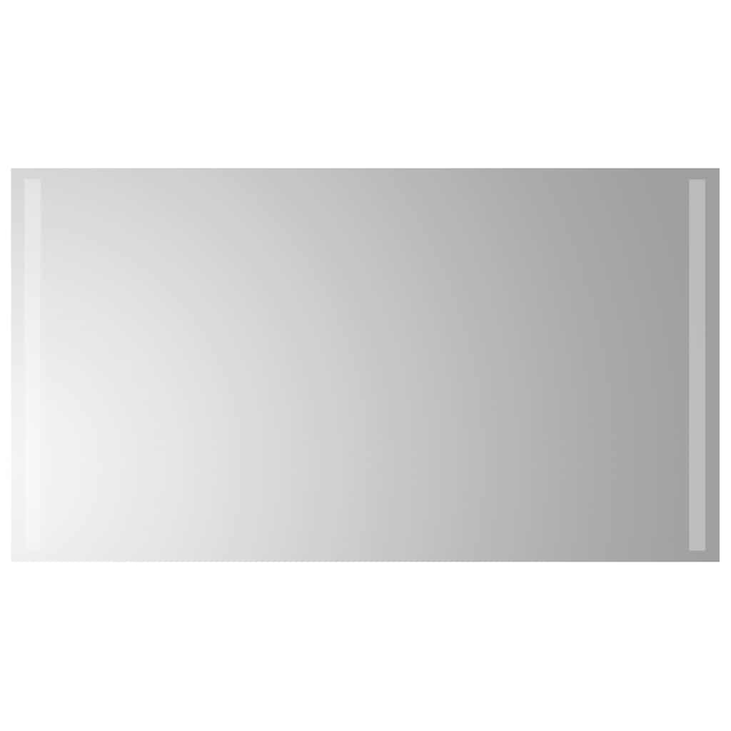 vidaXL Koupelnové zrcadlo s LED osvětlením 90 x 50 cm