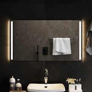 Koupelnové zrcadlo s LED osvětlením 90 x 50 cm - obrázek 1