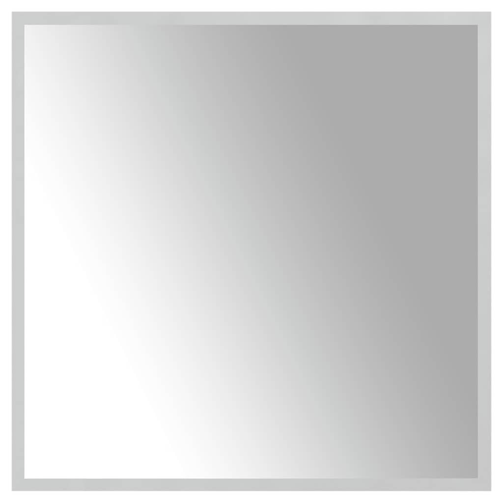 vidaXL Koupelnové zrcadlo s LED osvětlením 60 x 60 cm