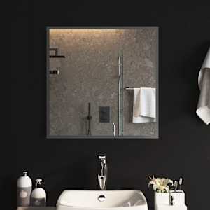 Koupelnové zrcadlo s LED osvětlením 60 x 60 cm - obrázek 3