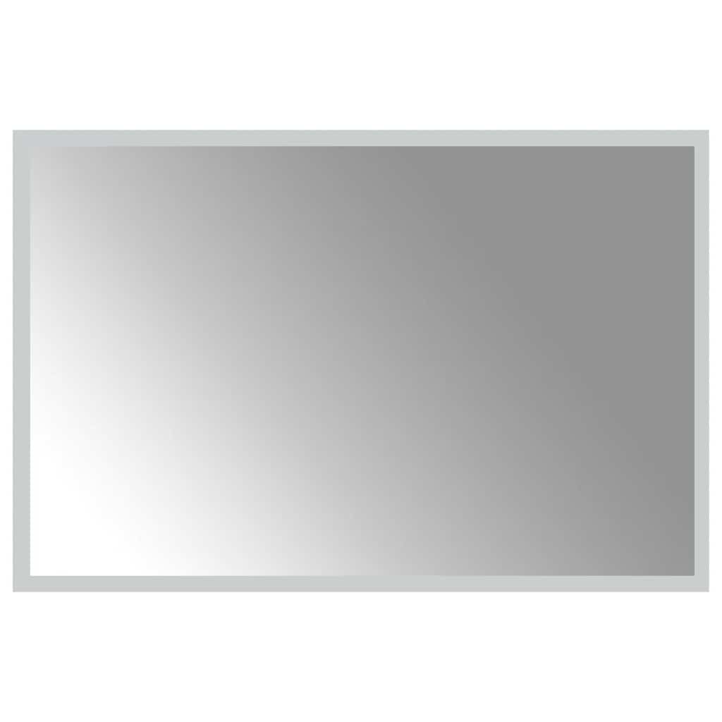 vidaXL LED kúpeľňové zrkadlo 60x40 cm