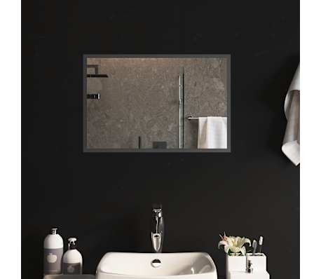 vidaXL LED-Badspiegel 60x40 cm