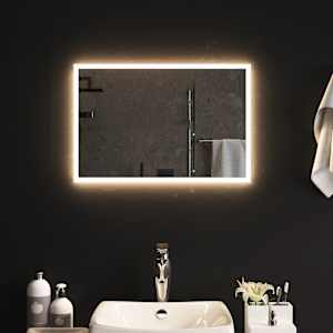 Koupelnové zrcadlo s LED osvětlením 60x40 cm