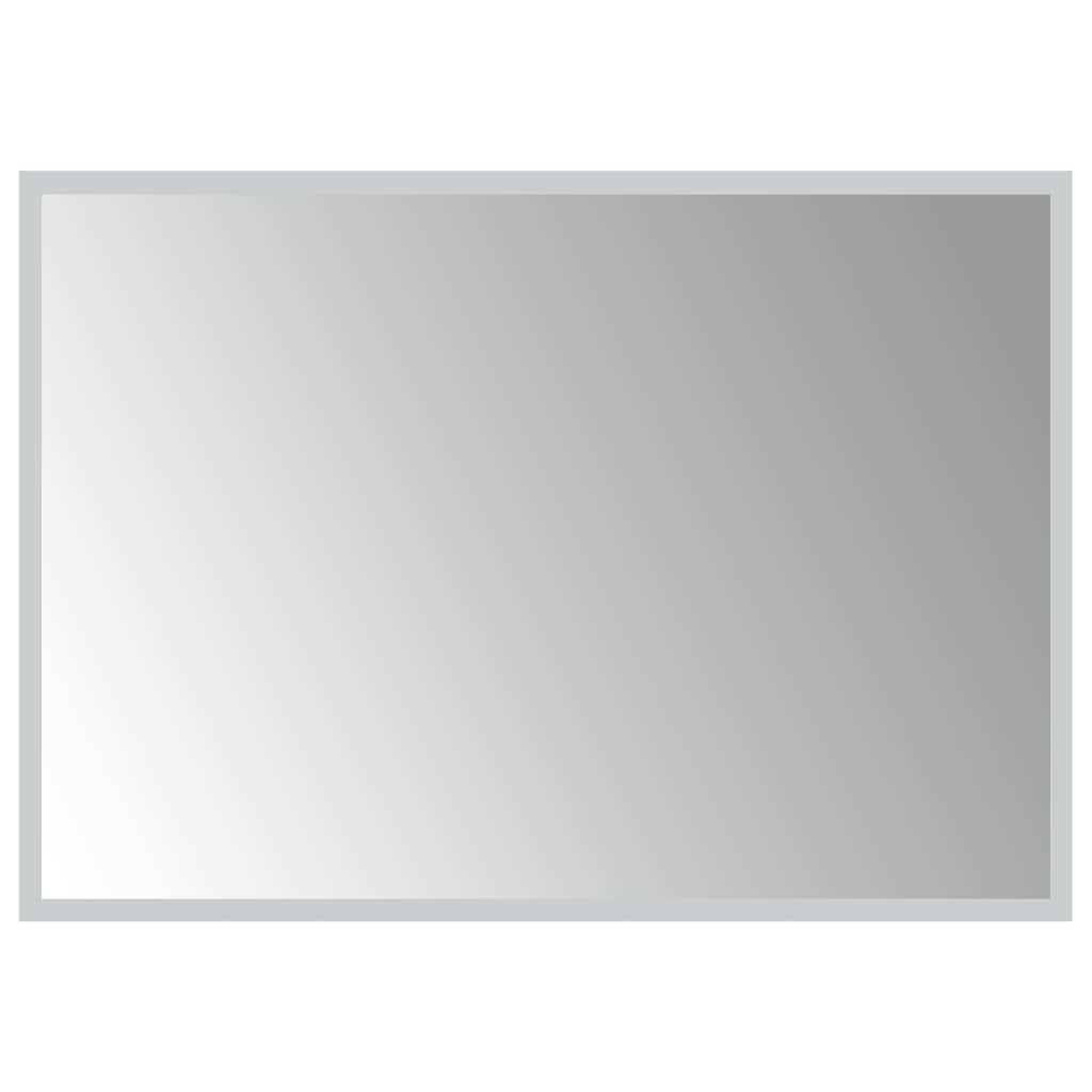 vidaXL Koupelnové zrcadlo s LED osvětlením 70x50 cm