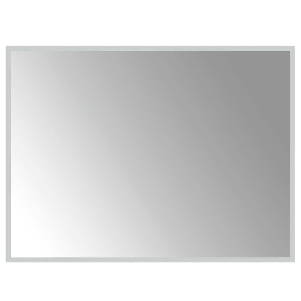 vidaXL Koupelnové zrcadlo s LED osvětlením 80x60 cm