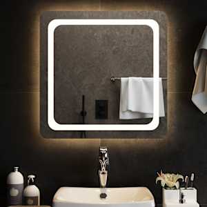 Koupelnové zrcadlo s LED osvětlením 60 x 60 cm - obrázek 1