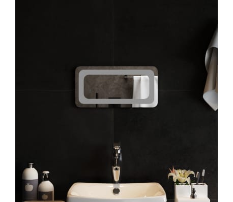 vidaXL LED Bathroom Mirror 40x20 cm