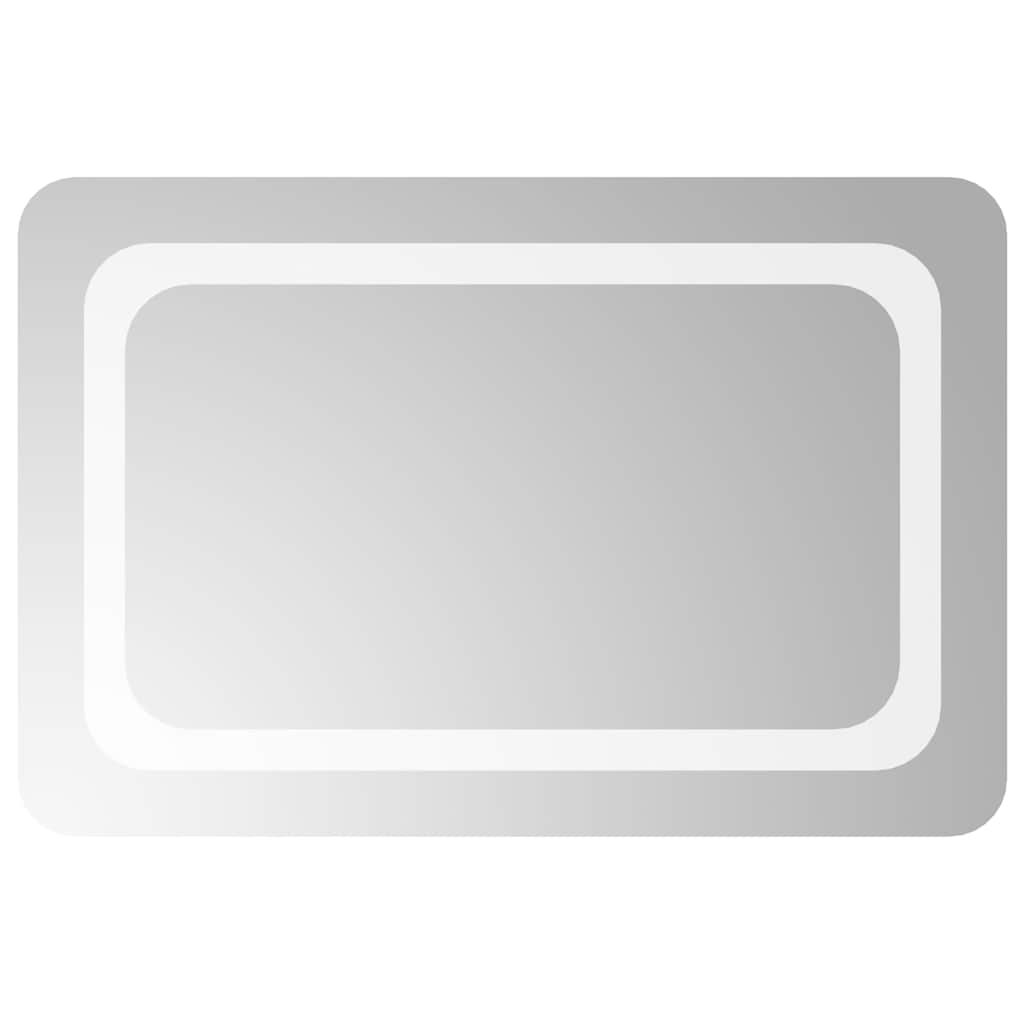 vidaXL Koupelnové zrcadlo s LED osvětlením 60x40 cm