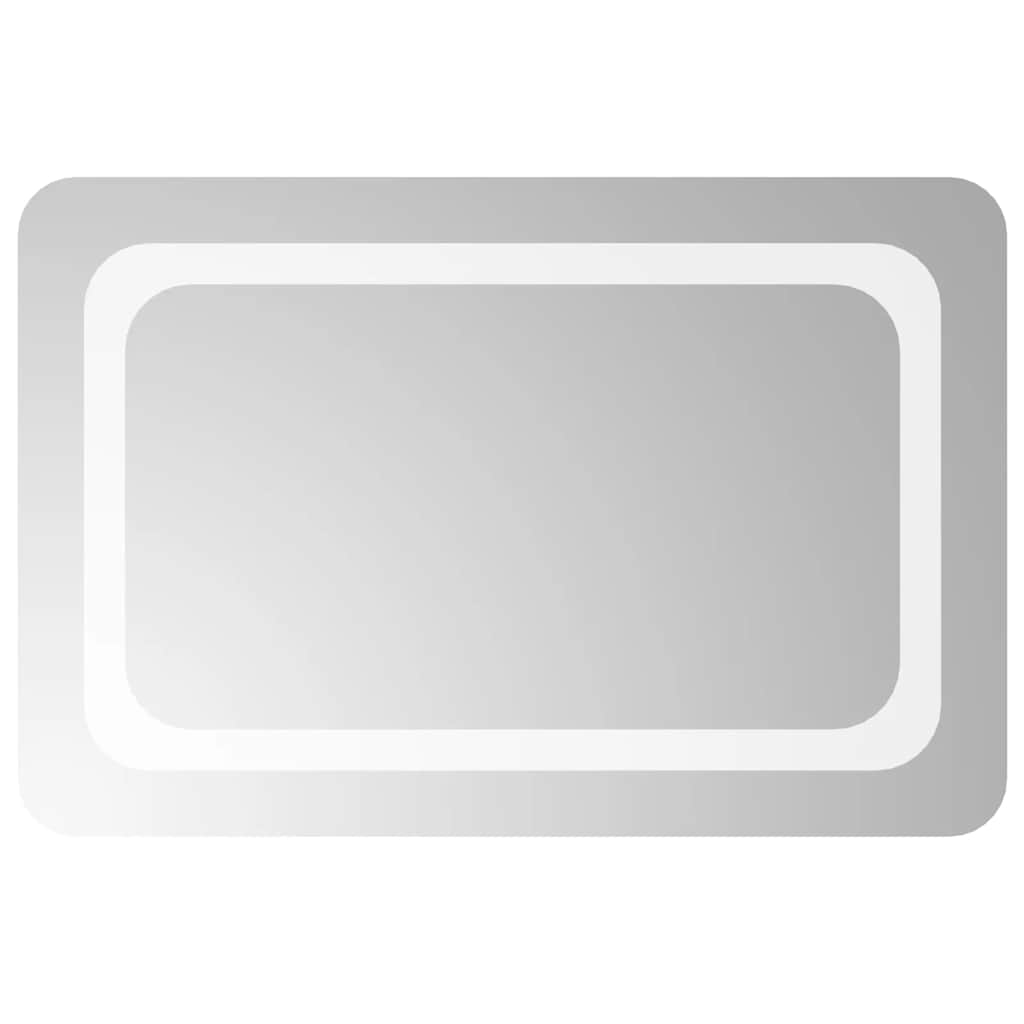 vidaXL Koupelnové zrcadlo s LED osvětlením 60x40 cm