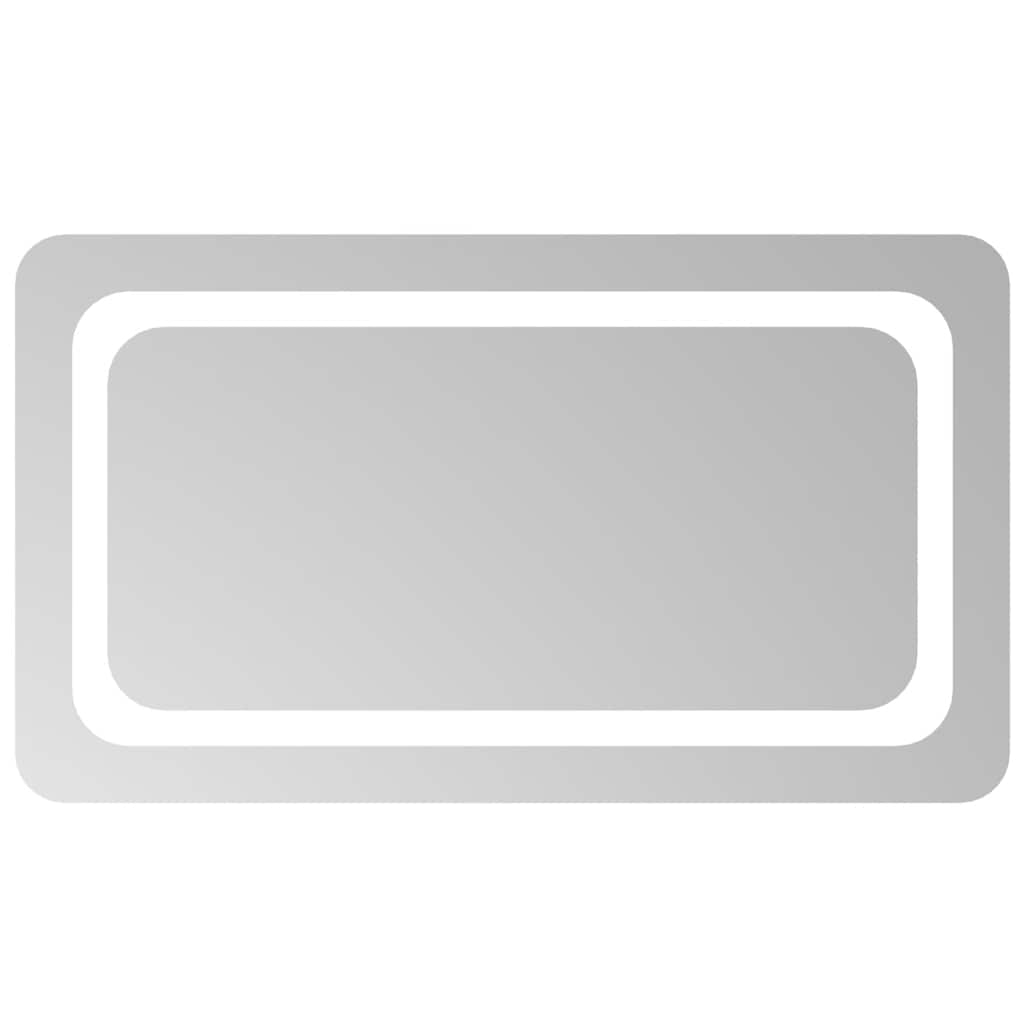 vidaXL Koupelnové zrcadlo s LED osvětlením 70x40 cm