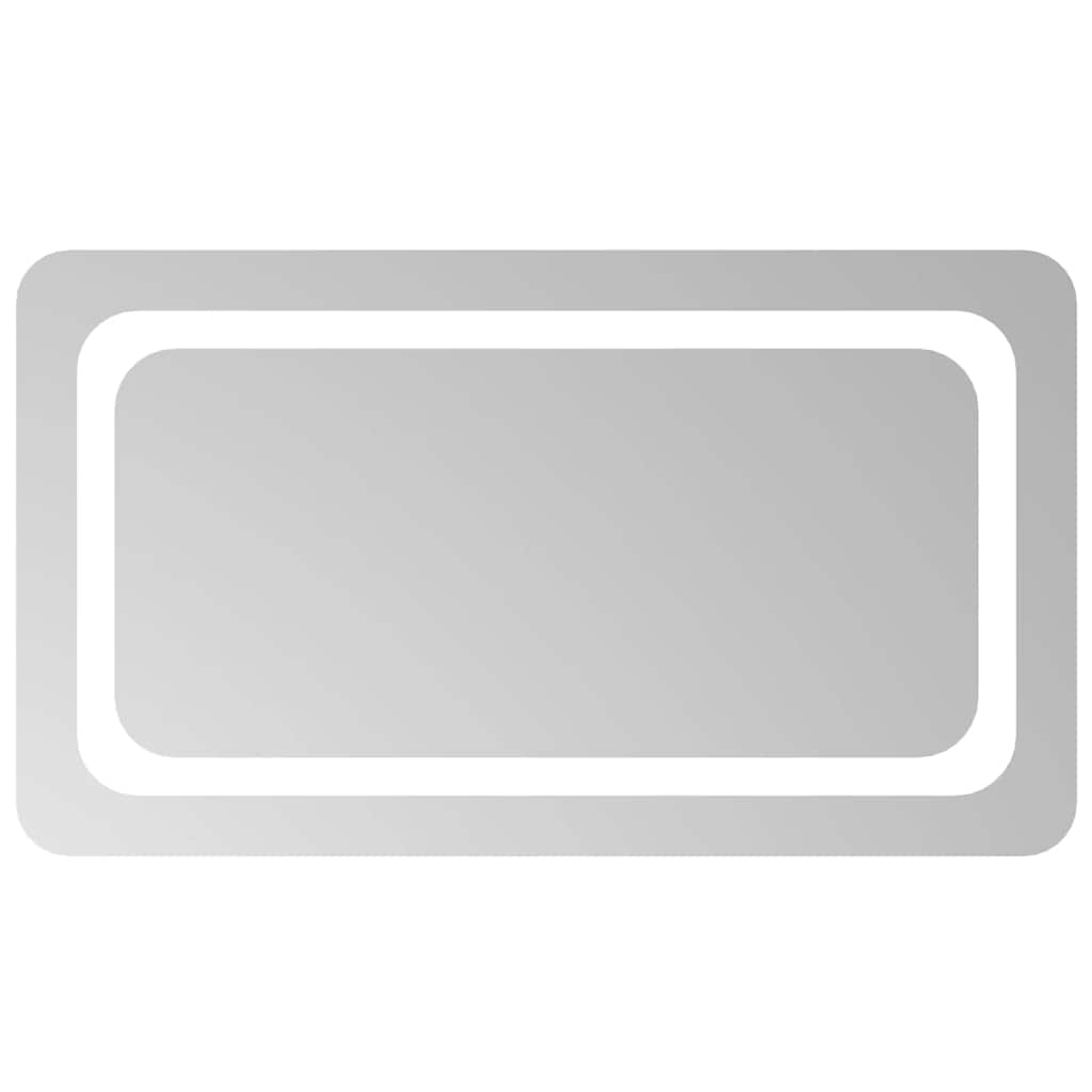 vidaXL Koupelnové zrcadlo s LED osvětlením 70x40 cm