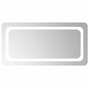 Koupelnové zrcadlo s LED osvětlením 80 x 40 cm - obrázek 2