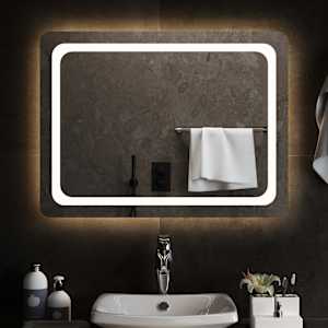 Koupelnové zrcadlo s LED osvětlením 80x60 cm