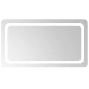 Koupelnové zrcadlo s LED osvětlením 90 x 50 cm - obrázek 2