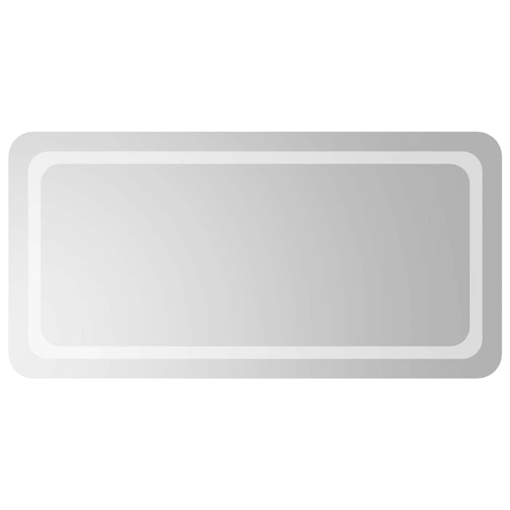 vidaXL Koupelnové zrcadlo s LED osvětlením 100x50 cm