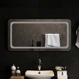 Koupelnové zrcadlo s LED osvětlením 100x50 cm - obrázek 3