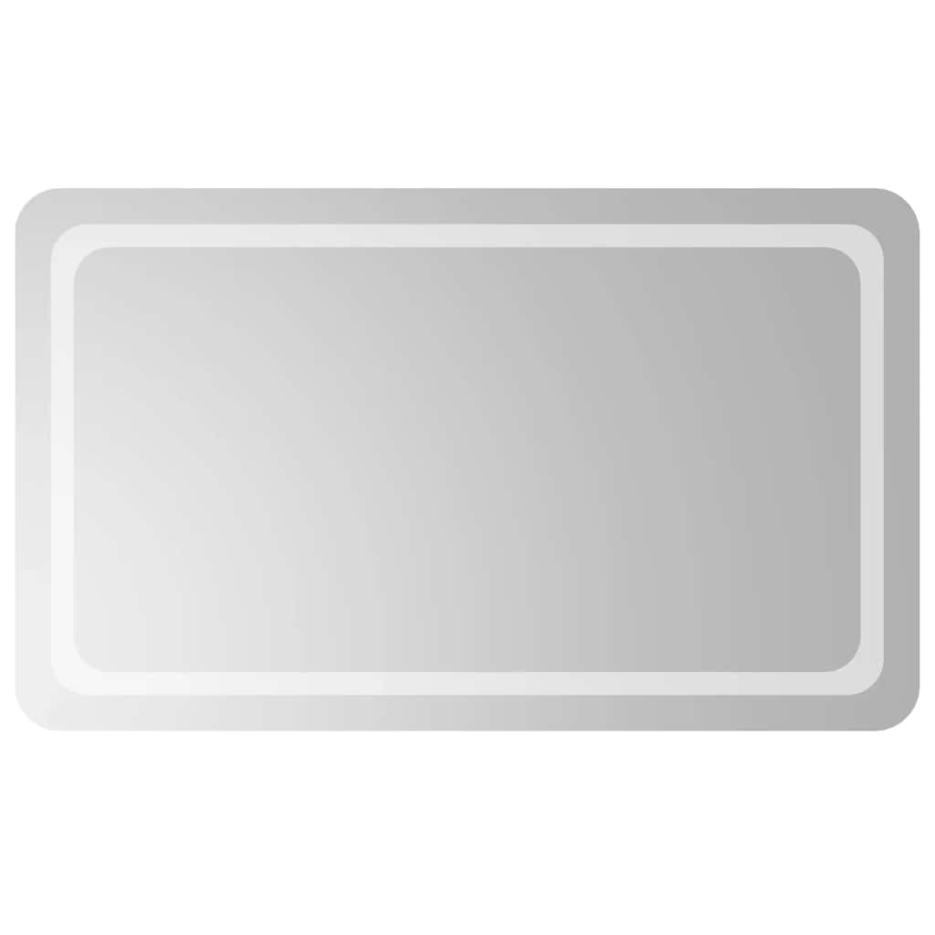 vidaXL Koupelnové zrcadlo s LED osvětlením 100x60 cm