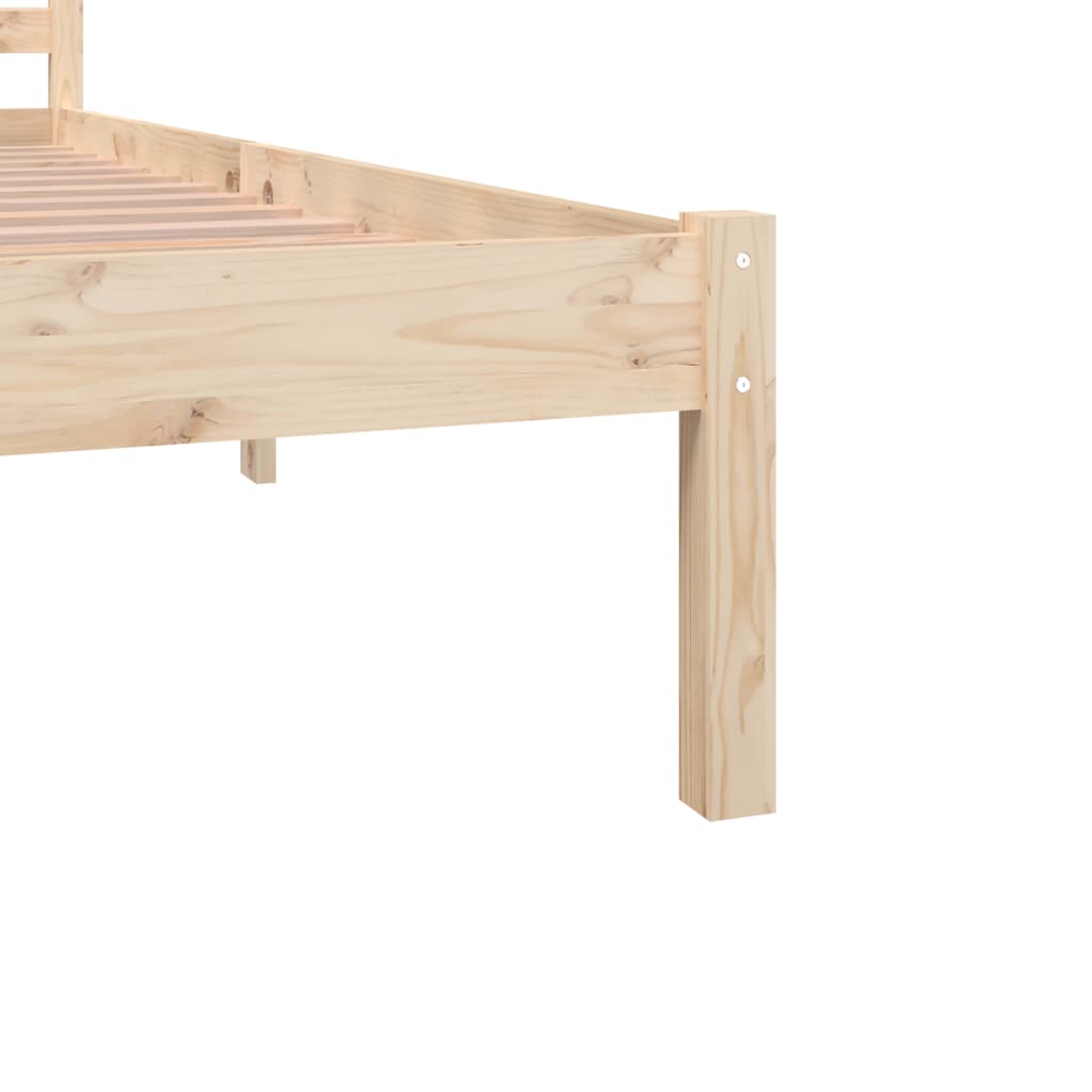 Cadru de pat Super King, 180x200 cm, lemn masiv de pin