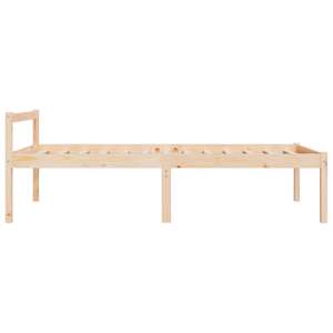 Postel pro seniory 75 x 190 cm Small Single masivní borovice - obrázek 6