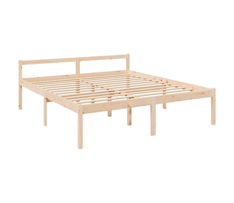 vidaXL Lit pour personne &acirc;g&eacute;e sans matelas 180x200 cm
