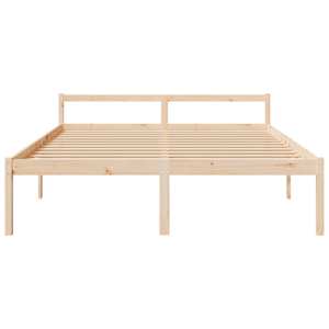 Postel pro seniory 180 x 200 cm Super King Size borovice - obrázek 4