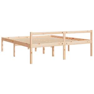 Postel pro seniory 180 x 200 cm Super King Size borovice - obrázek 6