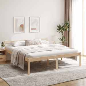 Postel pro seniory 180 x 200 cm Super King Size borovice - obrázek 1