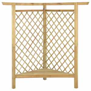 Rohová pergola s lavicí 166 x 81 x 174 cm impregnovaná borovice - obrázek 3