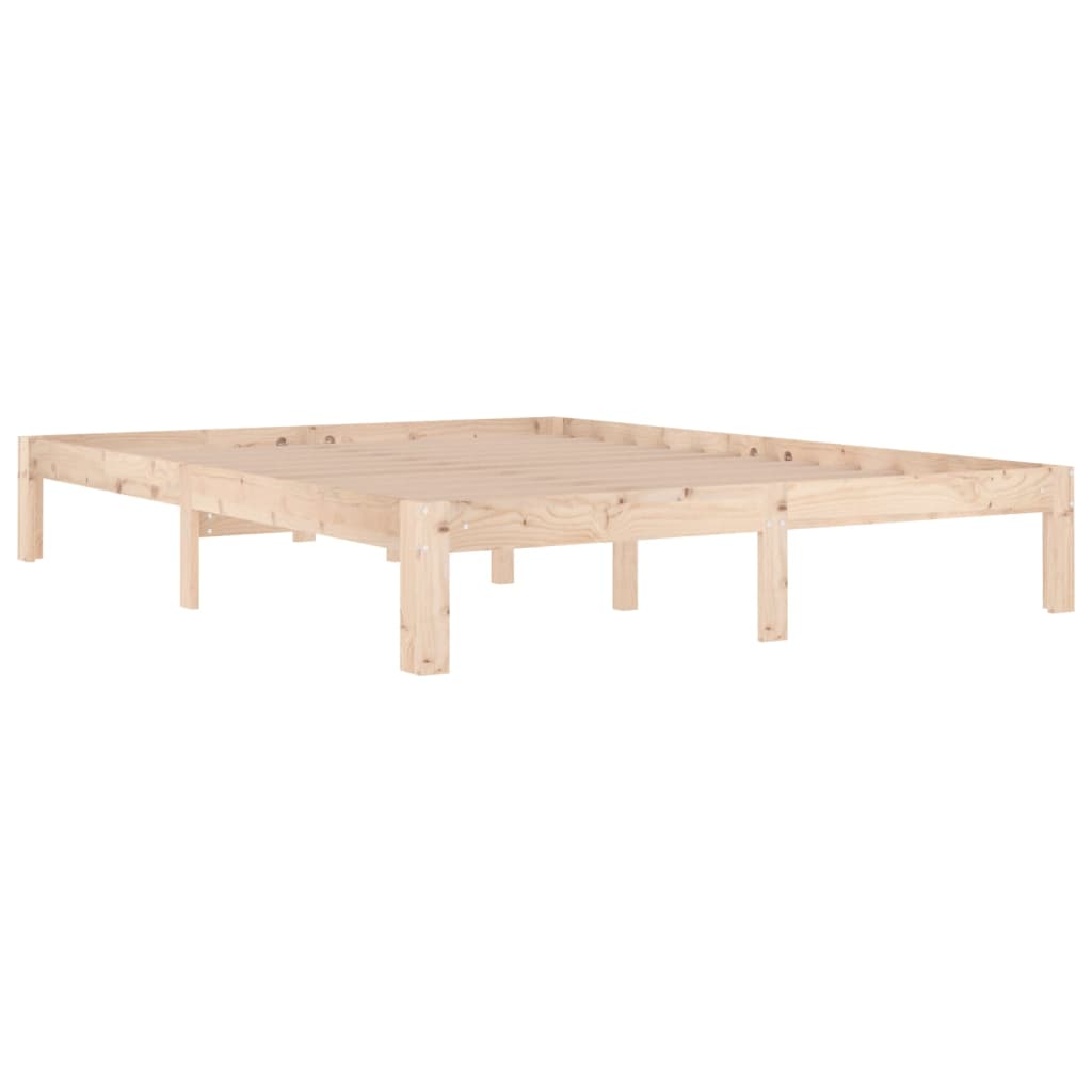 

vidaXL Bedframe massief hout 150x200 cm 5FT King Size