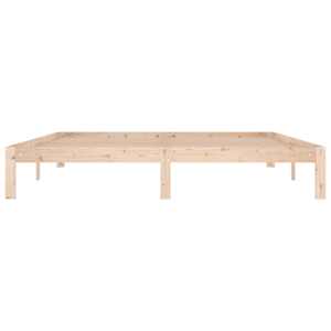 Rám postele masivní dřevo 180 x 200 cm Super King Size - obrázek 4