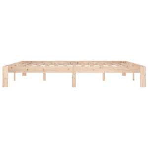 Rám postele masivní dřevo 180 x 200 cm Super King Size - obrázek 5