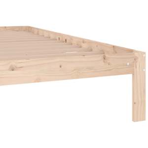 Rám postele masivní dřevo 180 x 200 cm Super King Size - obrázek 6