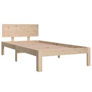 Rám postele masivní dřevo 90 x 190 cm Single - obrázek 3