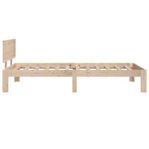 Rám postele masivní dřevo 90 x 190 cm Single - obrázek 5