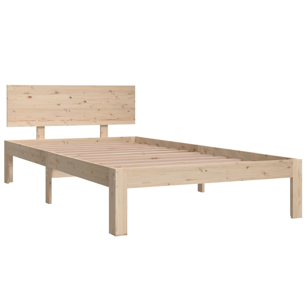 

vidaXL Bedframe massief grenenhout 100x200 cm