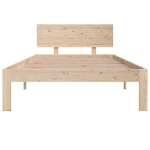 Rám postele masivní borové dřevo 100 x 200 cm - obrázek 4