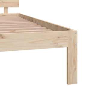 Rám postele masivní dřevo 180 x 200 cm Super King Size - obrázek 6