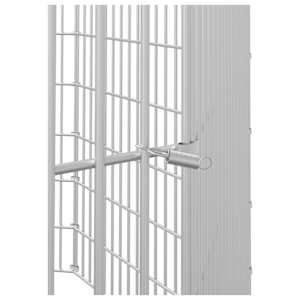 Ohrádka pro zvířata 8 panelů 54 x 60 cm pozinkované železo - obrázek 6