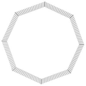 Ohrádka pro zvířata 8 panelů 54 x 60 cm pozinkované železo - obrázek 7