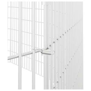 Ohrádka pro zvířata 12 panelů 54 x 80 cm pozinkované železo - obrázek 6