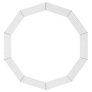 Ohrádka pro zvířata 10 panelů 54 x 100 cm pozinkované železo - obrázek 7