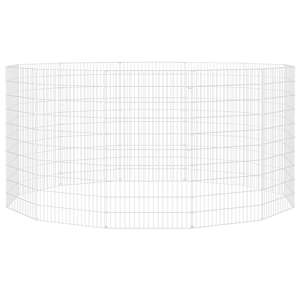 Ohrada pro volný výběh zvířat 12dílná 54 x 100 cm pozinkovaná ocel - obrázek 4