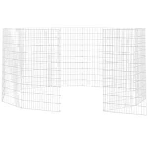 Ohrada pro volný výběh zvířat 12dílná 54 x 100 cm pozinkovaná ocel - obrázek 5