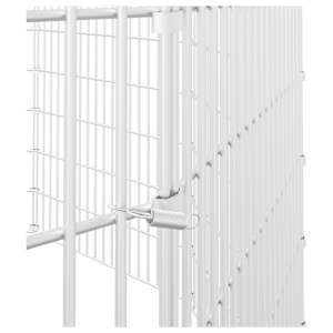 Ohrada pro volný výběh zvířat 12dílná 54 x 100 cm pozinkovaná ocel - obrázek 6